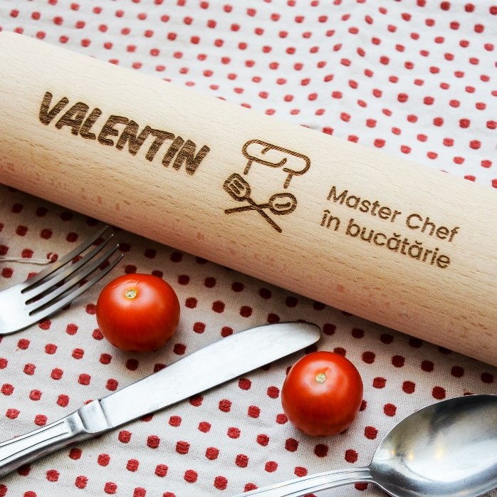 Sucitor de lemn personalizat - MasterChef în bucătărie