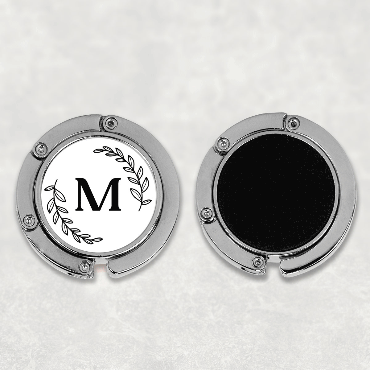 Suport geantă pentru masă personalizat cu inițială