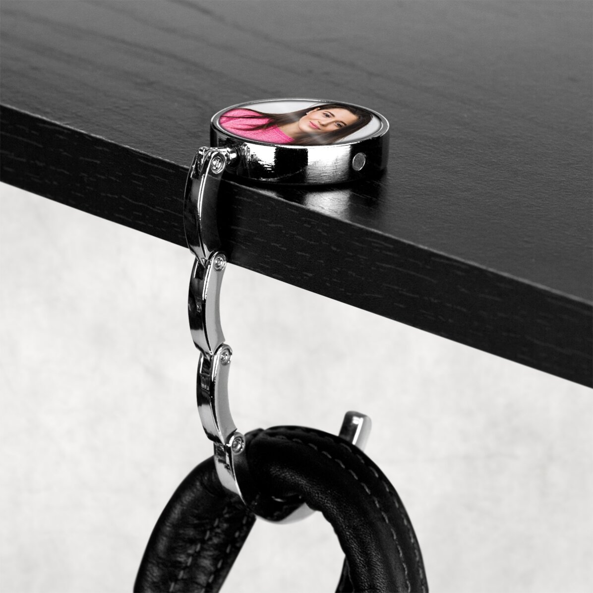 Suport geantă pentru masă personalizat cu o poză