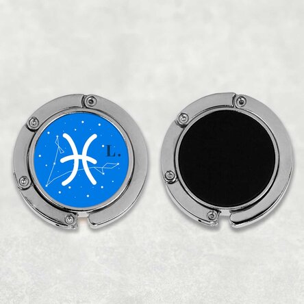 Suport geantă pentru masă personalizat cu text - Zodia Pești