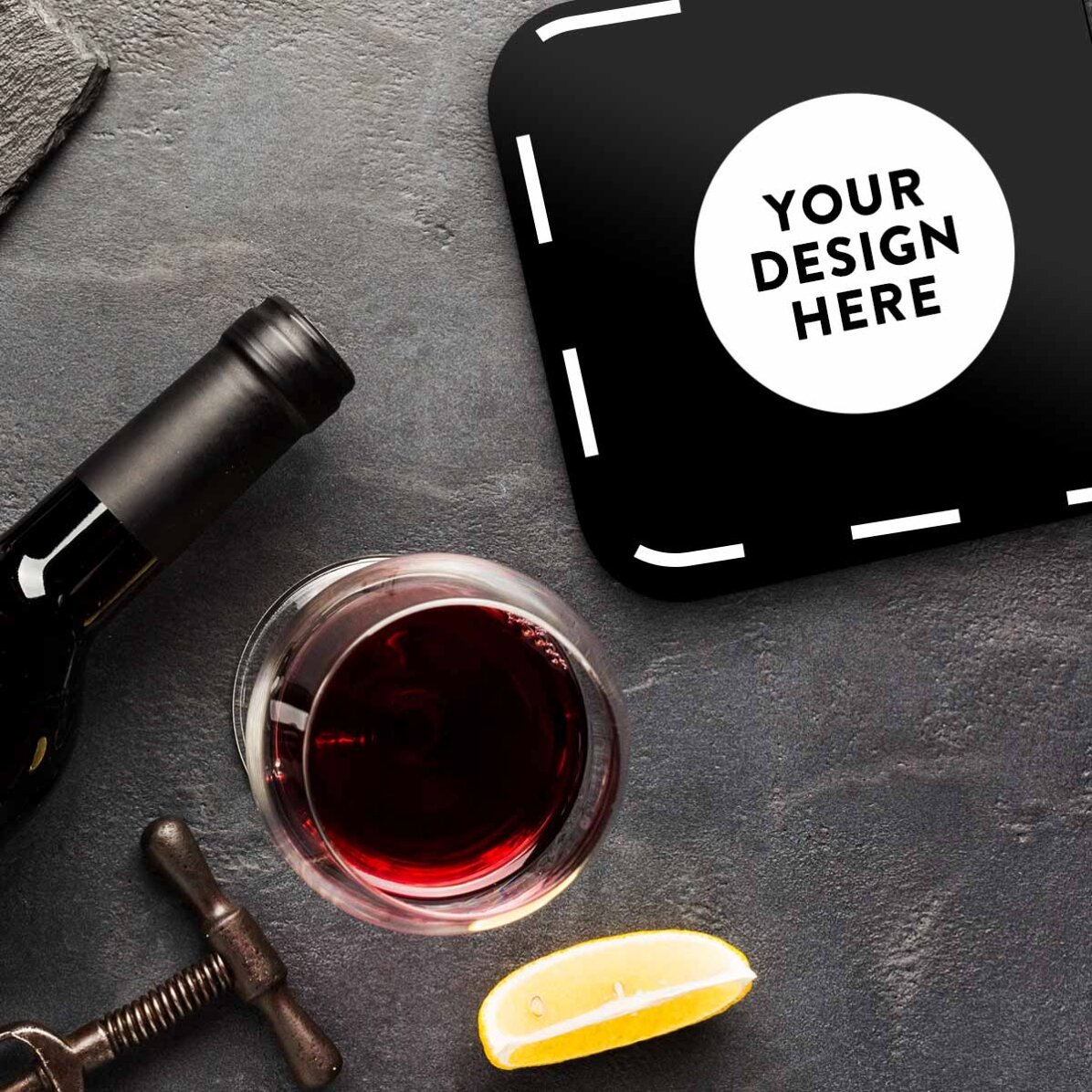 Suport pentru pahar personalizat cu grafica ta