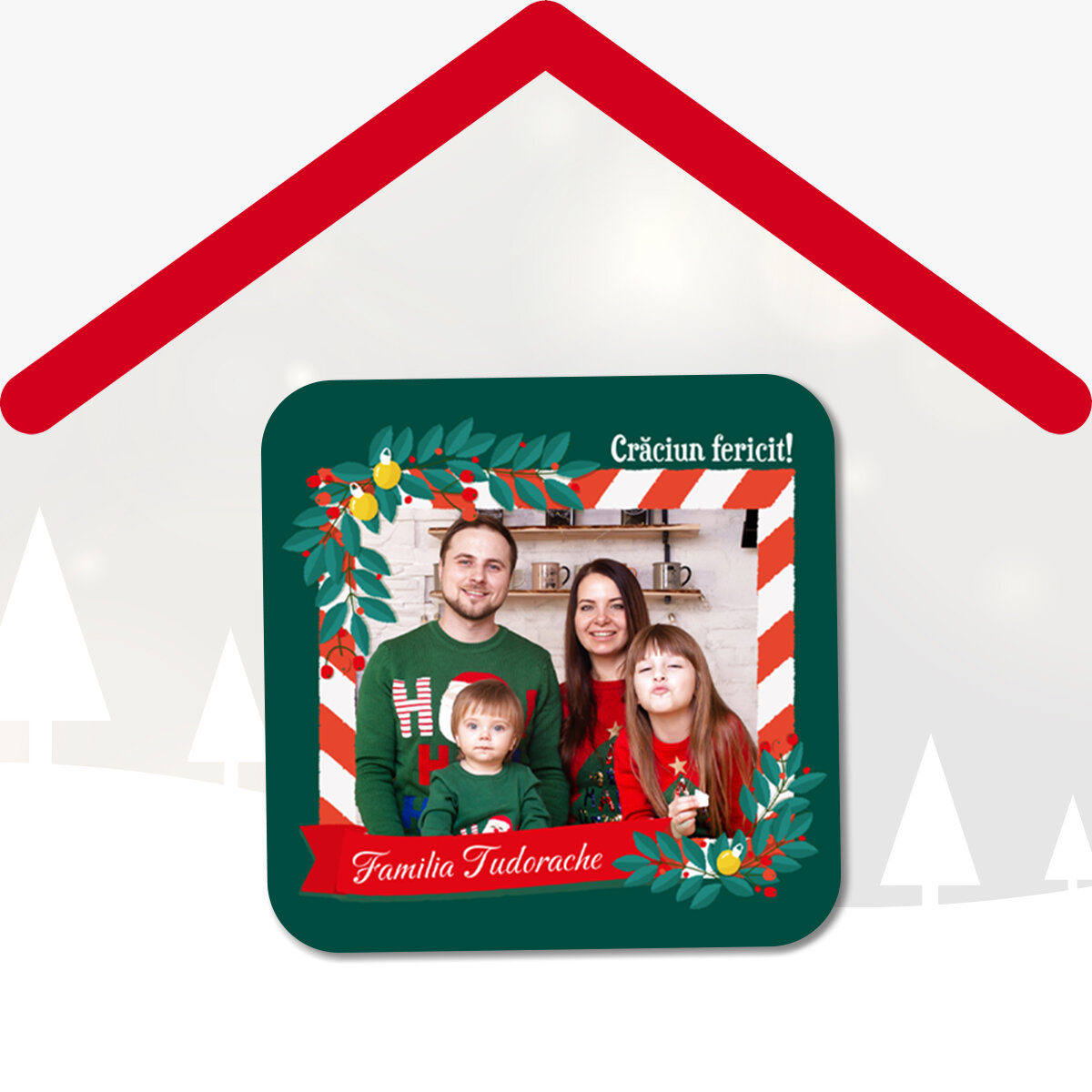 Karácsonyi pohártartók