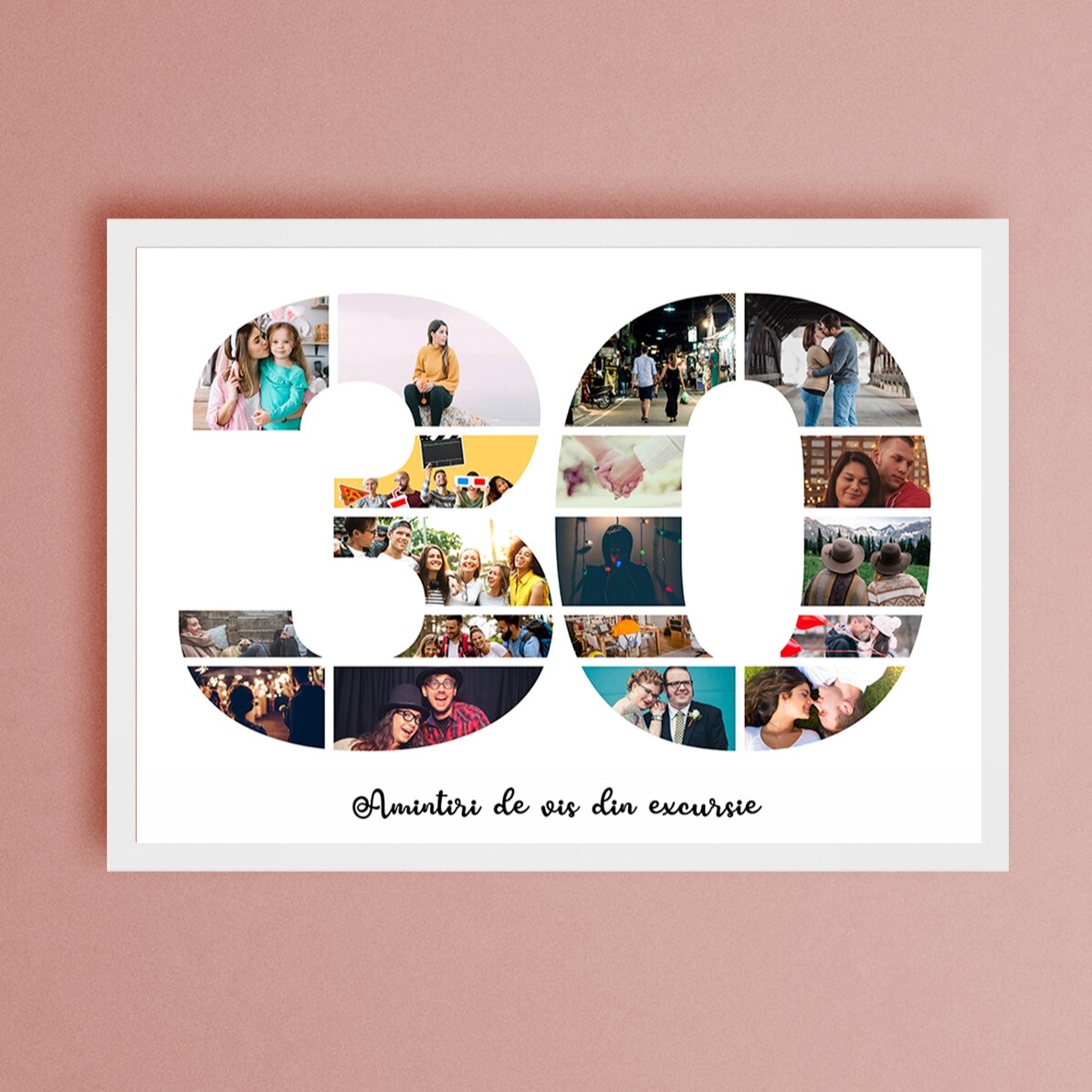 Tablou landscape personalizat cu poze și text - 30