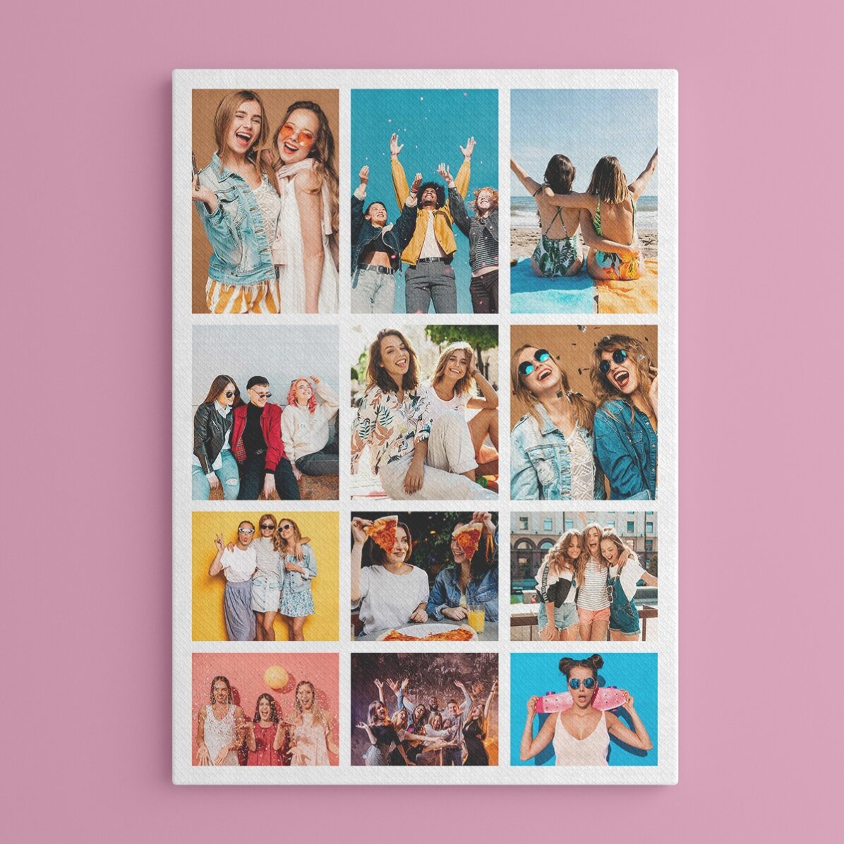 Tablou personalizat cu 12 poze dichisite