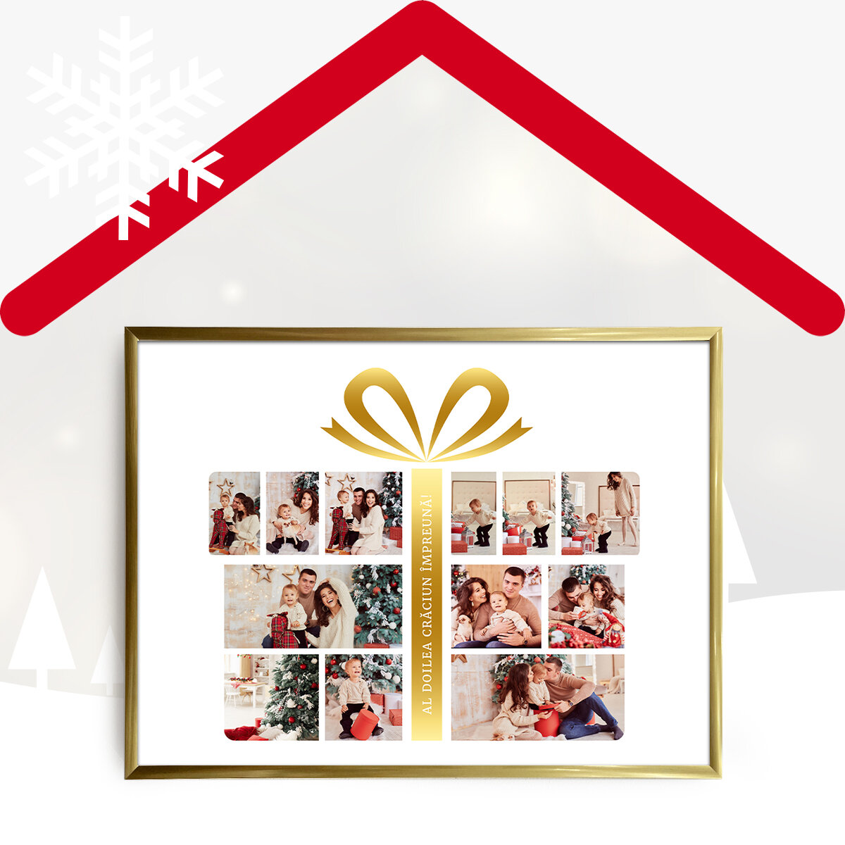 Személyre szabott karácsonyi festmények