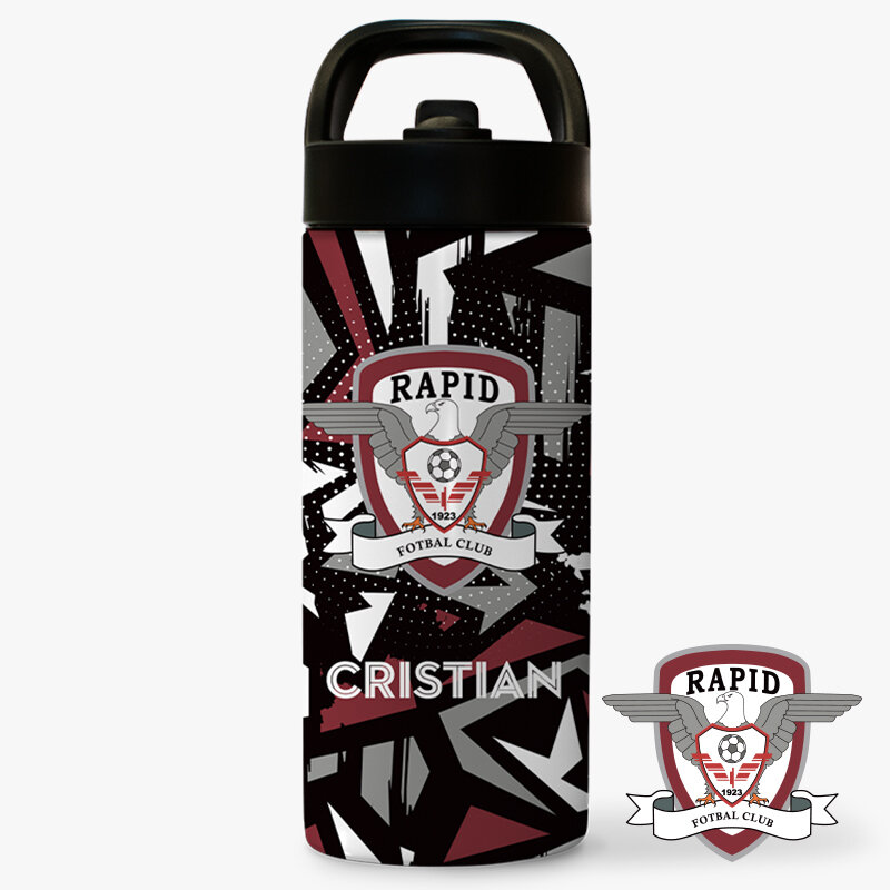 Hivatalos licenc alapján készült, személyre szabott termoszok – FC Rapid 1923
