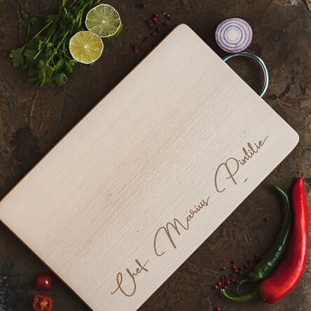 Tocător personalizat - Semnătură