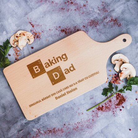Tocător personalizat - Baking Person