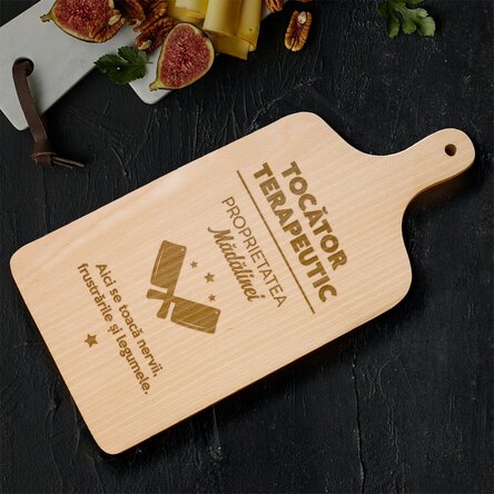 Tocător personalizat cu mesaj - Tocător terapeutic