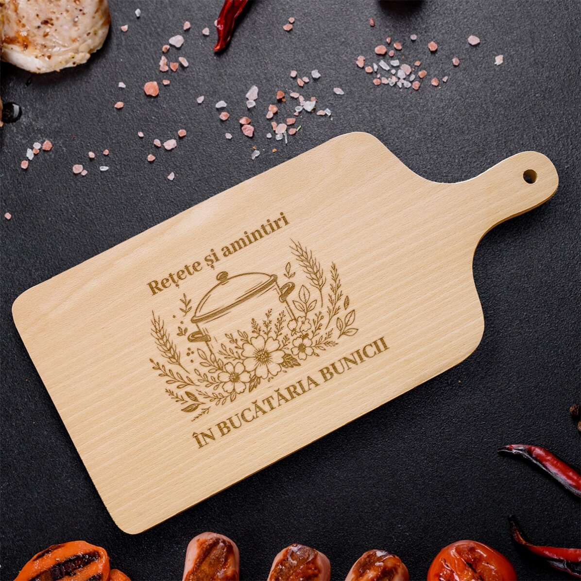 Személyre szabott aprító szöveggel - Receptek és emlékek