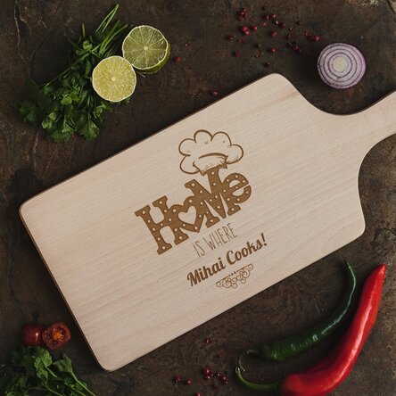 Tocător personalizat - Home is where