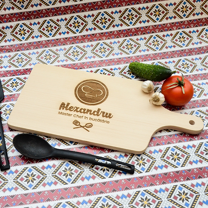 Tocător personalizat - Master Chef în bucătărie