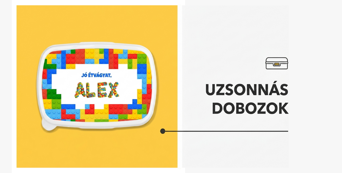 Ebéddobozok, személyre szabott casserole-ok