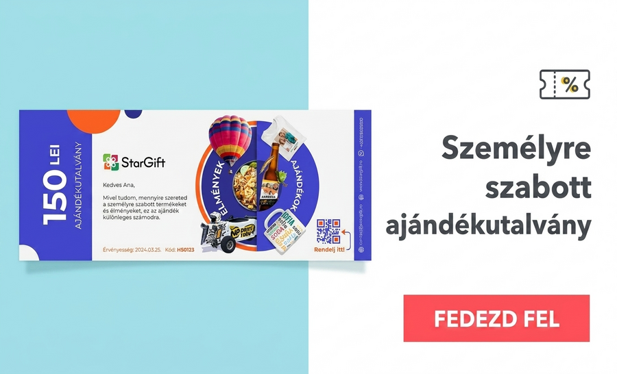 Ajándékutalványok