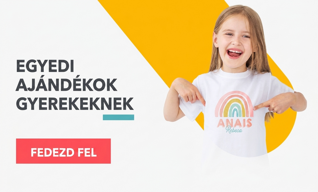 Személyre szabott ajándékok gyerekeknek