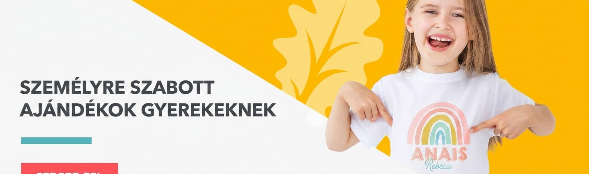 Személyre szabott ajándékok gyerekeknek