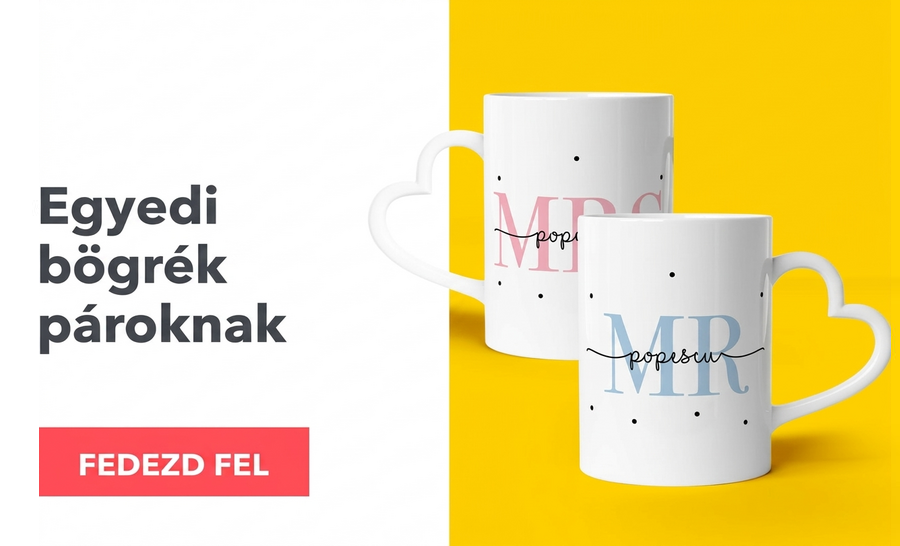Személyre szabott bögrék kapcsolati évfordulókra