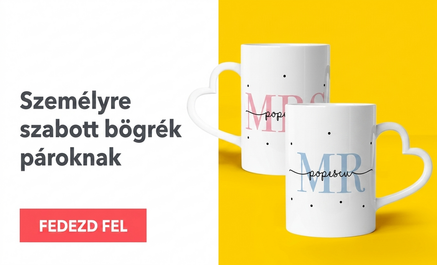 Személyre szabott bögrék kapcsolati évfordulókra