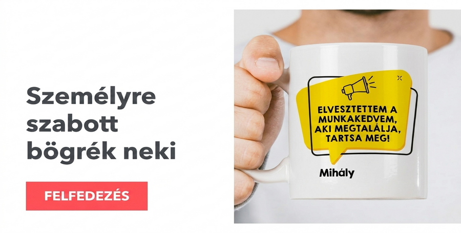 Személyre szabott bögrék neki