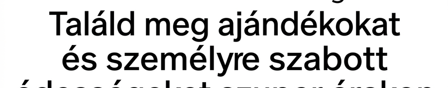 Fekete hét – Akár 50% kedvezmény édes ajándékokra