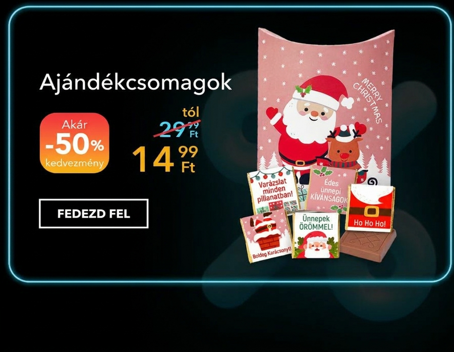 Fekete hét – Ajándékkészletek akár 50% kedvezménnyel