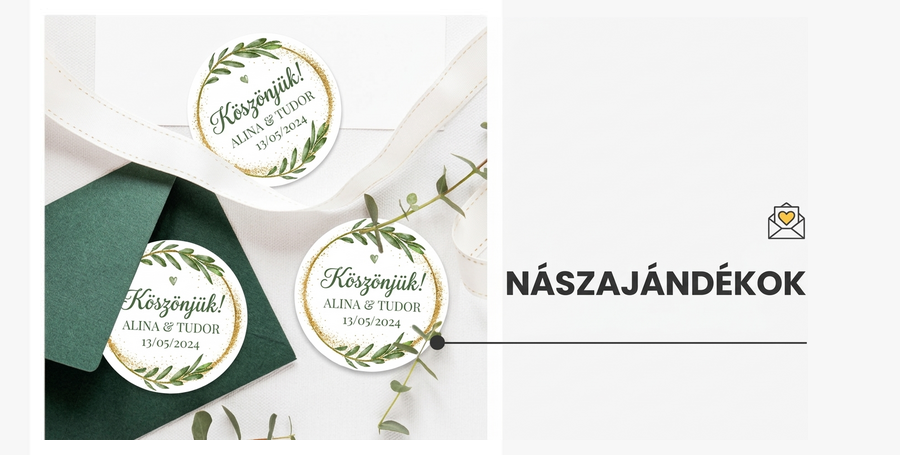 Személyre szabott ajándékok rendezvényekhez