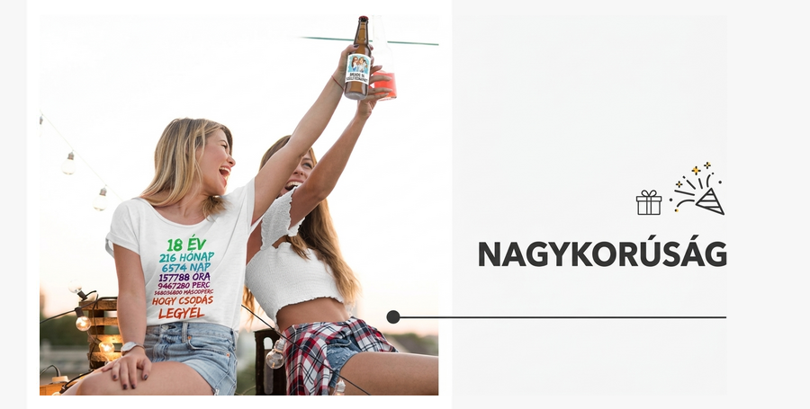 Ajándékok a nagykorúsághoz