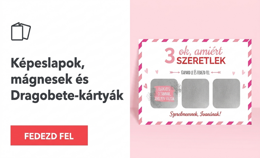 Üdvözlőkártyák, mágnesek és kártyák