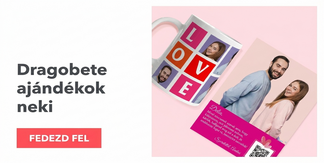 Személyre szabott ajándékok a barátnődnek