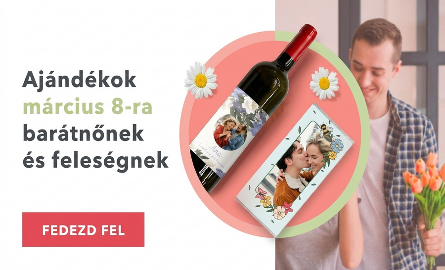 Ajándékok a barátnődnek és feleségednek március 8-án