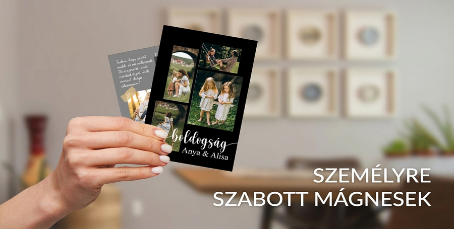 Személyre szabott hűtőmágnesek
