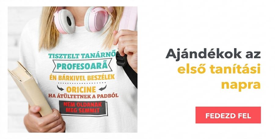 Személyre szabott ajándékok az első iskolai napra