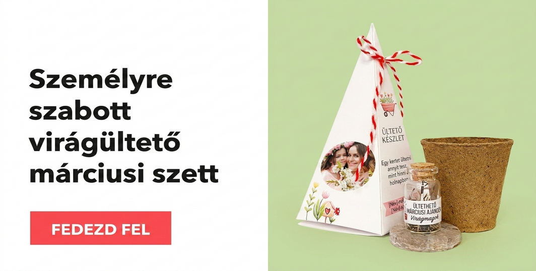 Személyre szabott piramis virágültető készletek