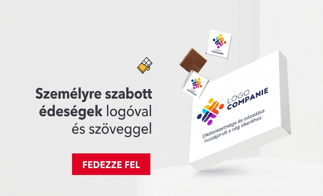 Személyre szabott vállalati édességek