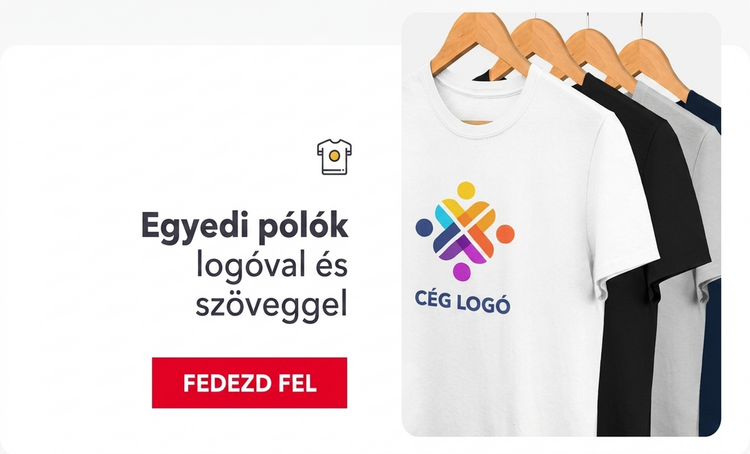Egyedi pólók logóval