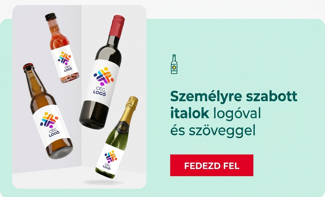 Személyre szabott vállalati italok