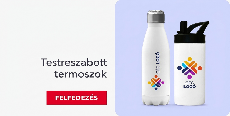 Személyre szabott vállalati termoszok