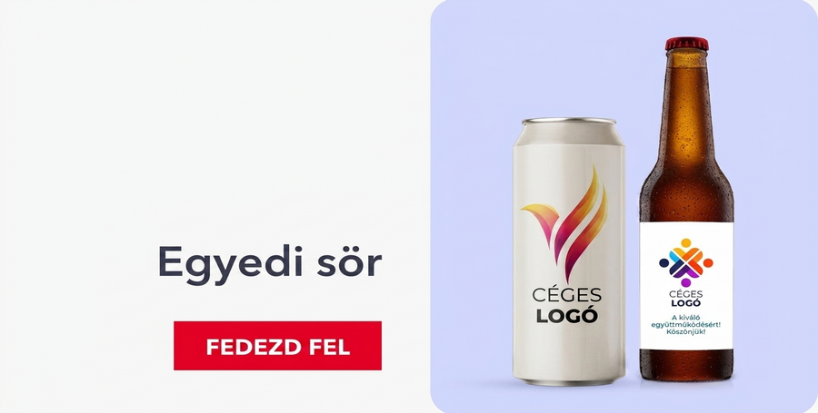 Személyre szabott vállalati sör
