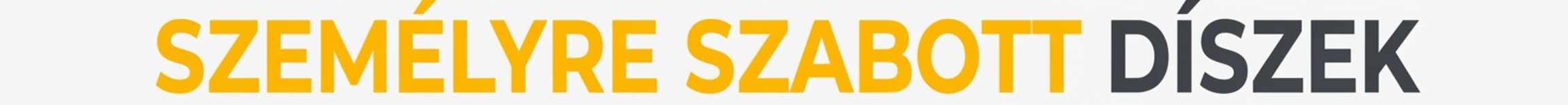 Személyre szabott díszek és karácsonyfadíszek