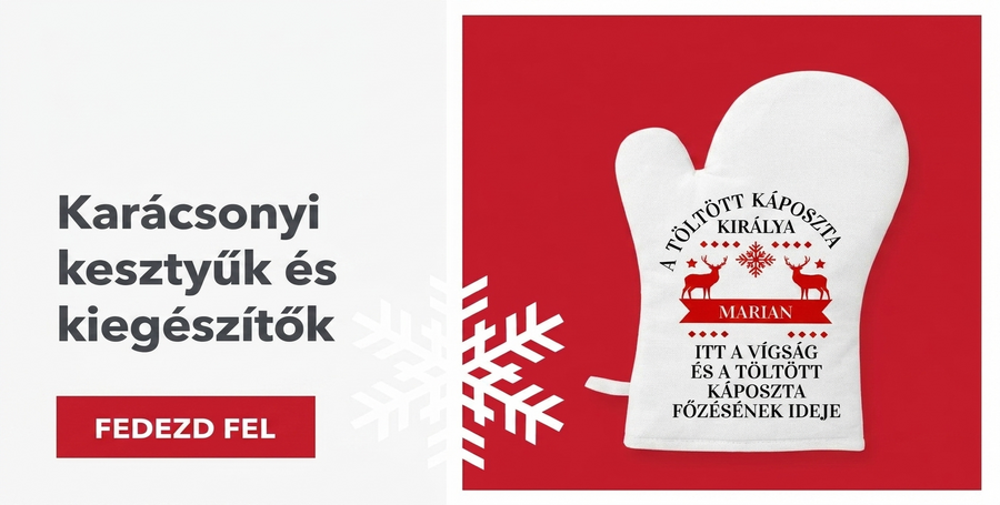 Karácsonyi kesztyűk és kiegészítők