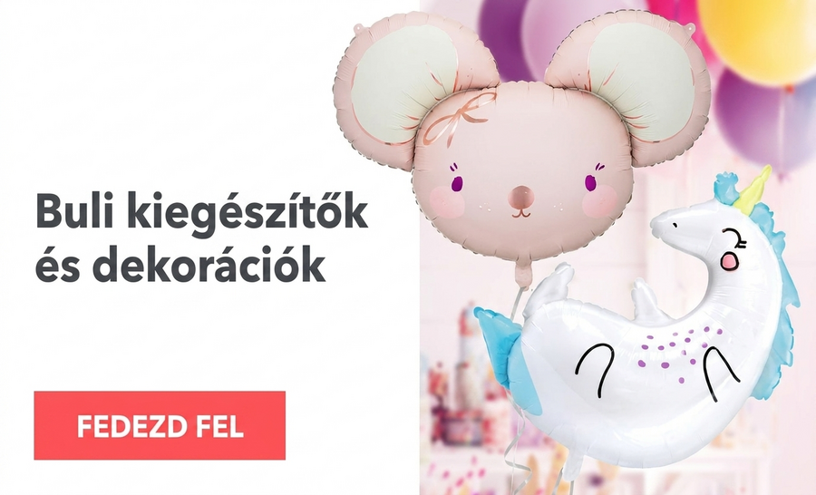 Buli kiegészítők és dekorációk
