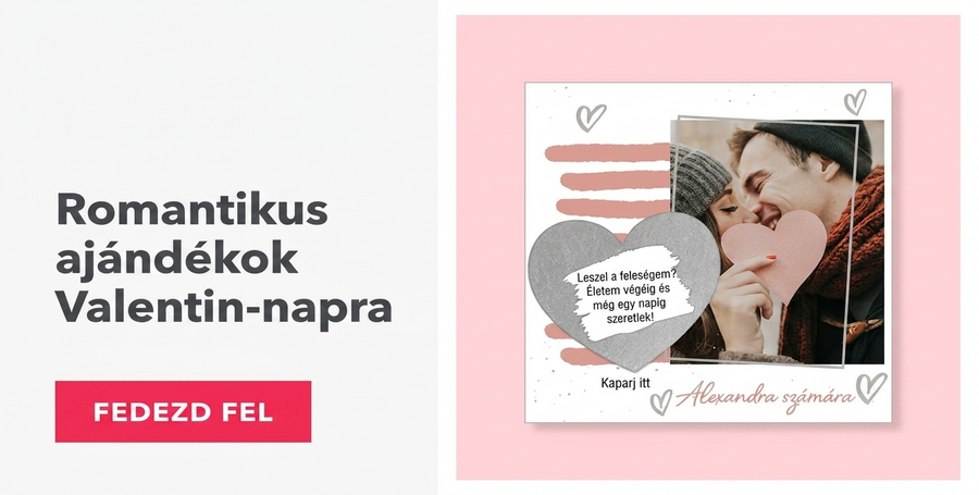 Romantikus Valentin-napi ajándékok