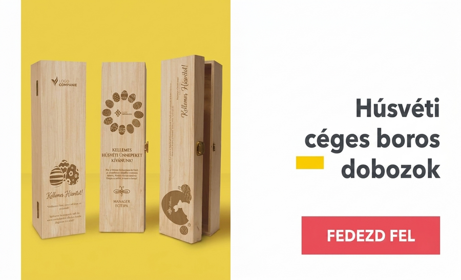 Vállalati borosdobozok húsvétra