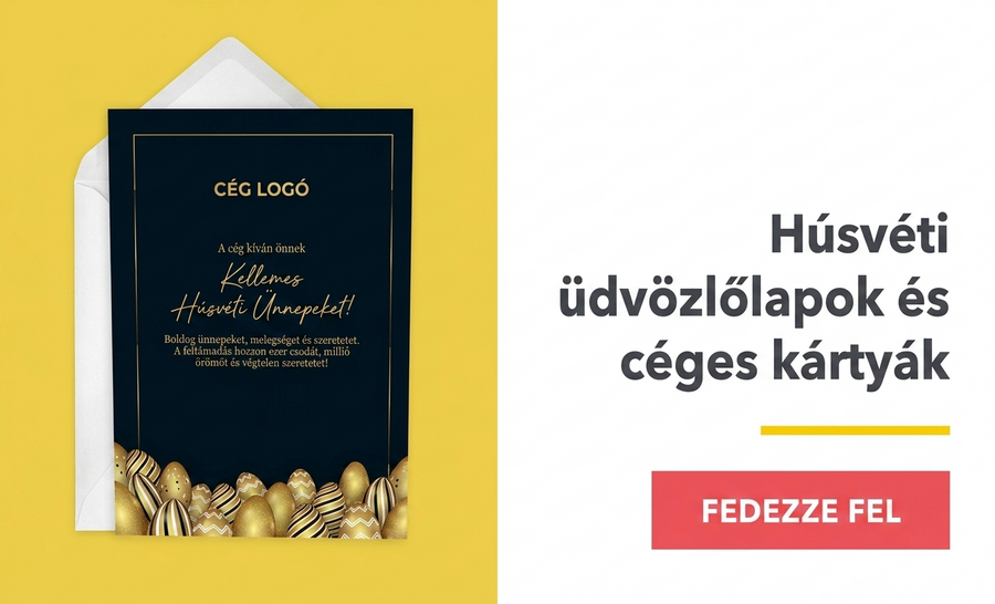 Húsvéti üdvözletek és vállalati kártyák