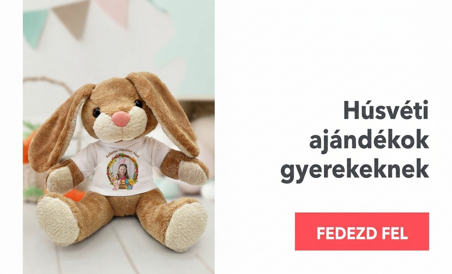 Személyre szabott ajándékok gyerekeknek húsvétra