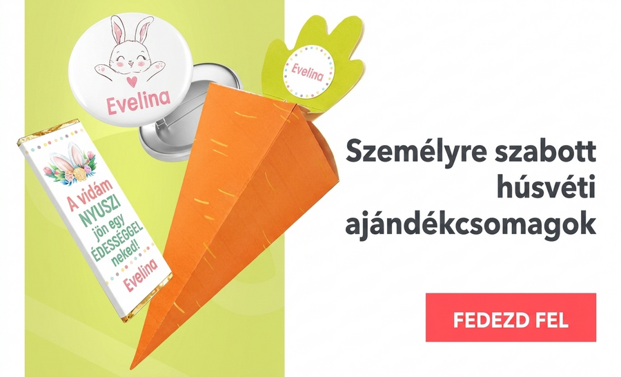 Személyre szabott húsvéti ajándékkészletek