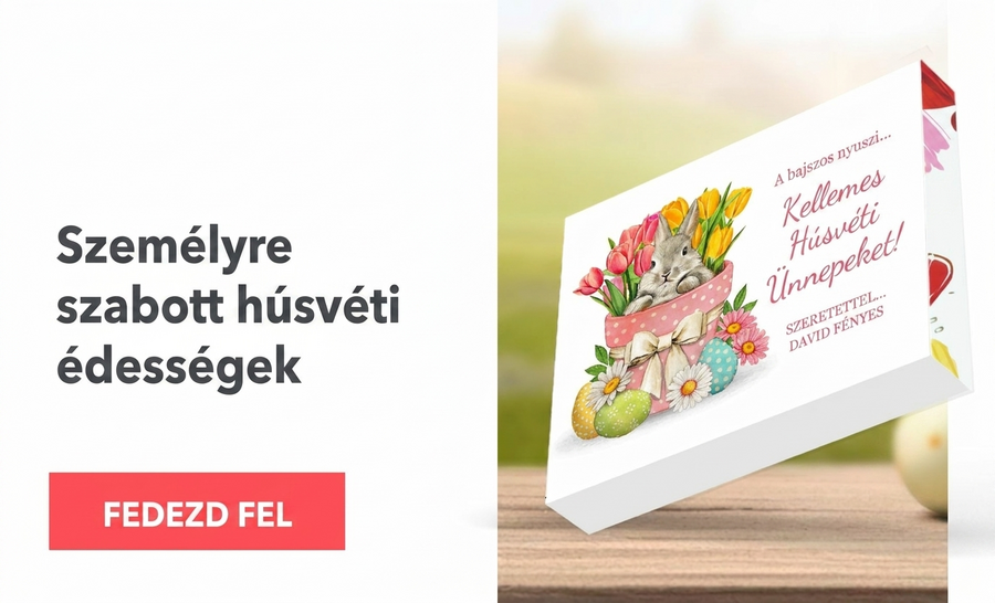 Személyre szabott húsvéti édességek