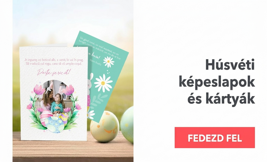 Személyre szabott húsvéti és üdvözlőkártyák