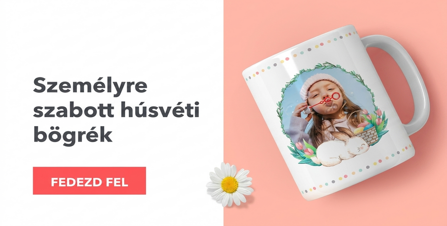 Személyre szabott húsvéti bögrék