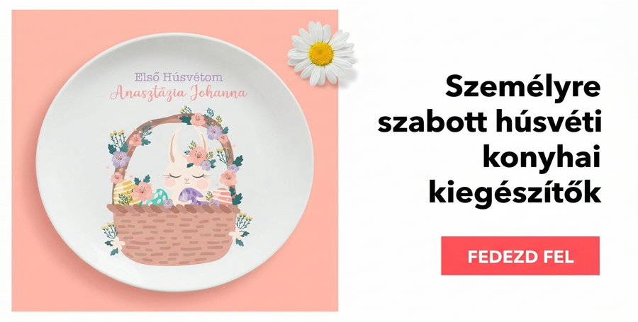 Személyre szabott konyhai kiegészítők húsvétra